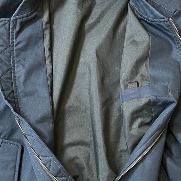 Everlane Uniform Full Zip Utility Bomber Jacket - Men's Size M - Blue - Picture 6 of 13